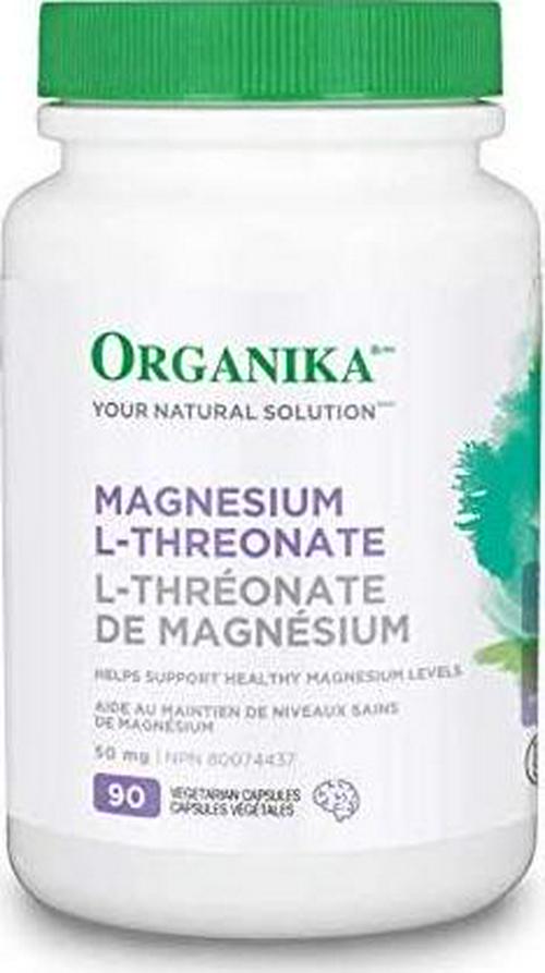 ORGANIKA Magnesium L-Threonate 90 Count, 90 CT