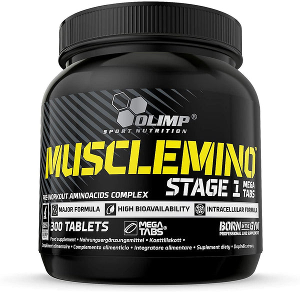 Olimp Labs Musclemino Tablets, Stage 1, Pack of 300 Tablets