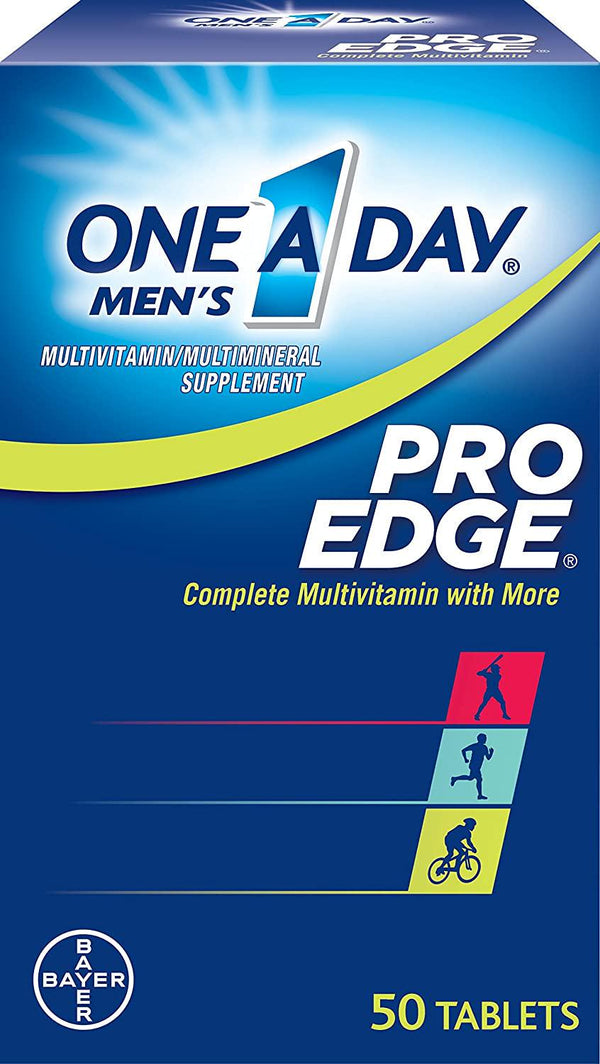 One A Day Men&#039;s Pro Edge Multivitamin, 50 Count