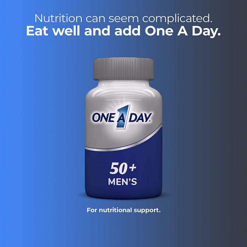 One A Day Men's 50+ Advantage Multivitamins, 100 Count