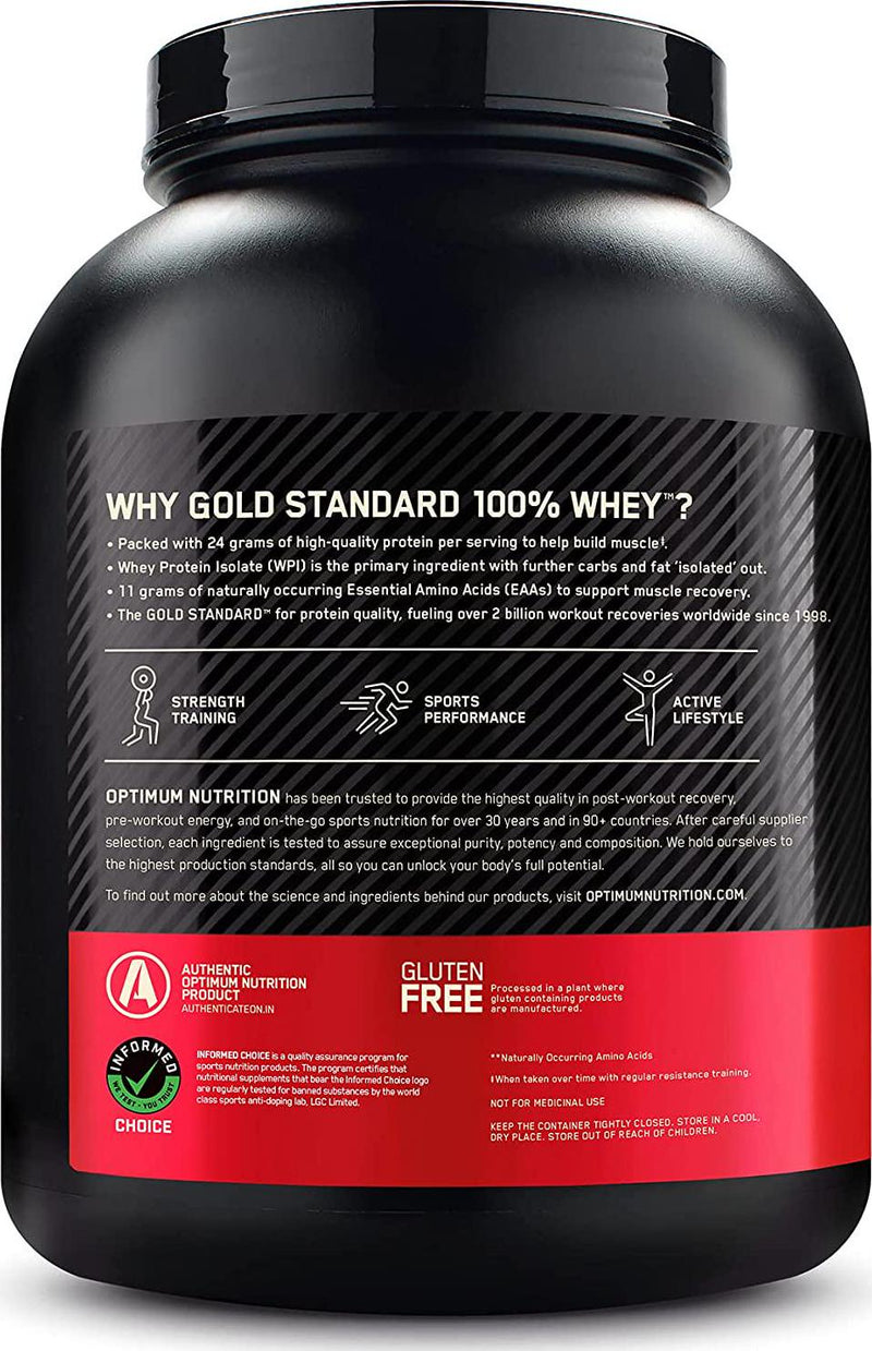 Optimum Nutition 100% Gold Standard Whey Protein 2.27kg Coffee