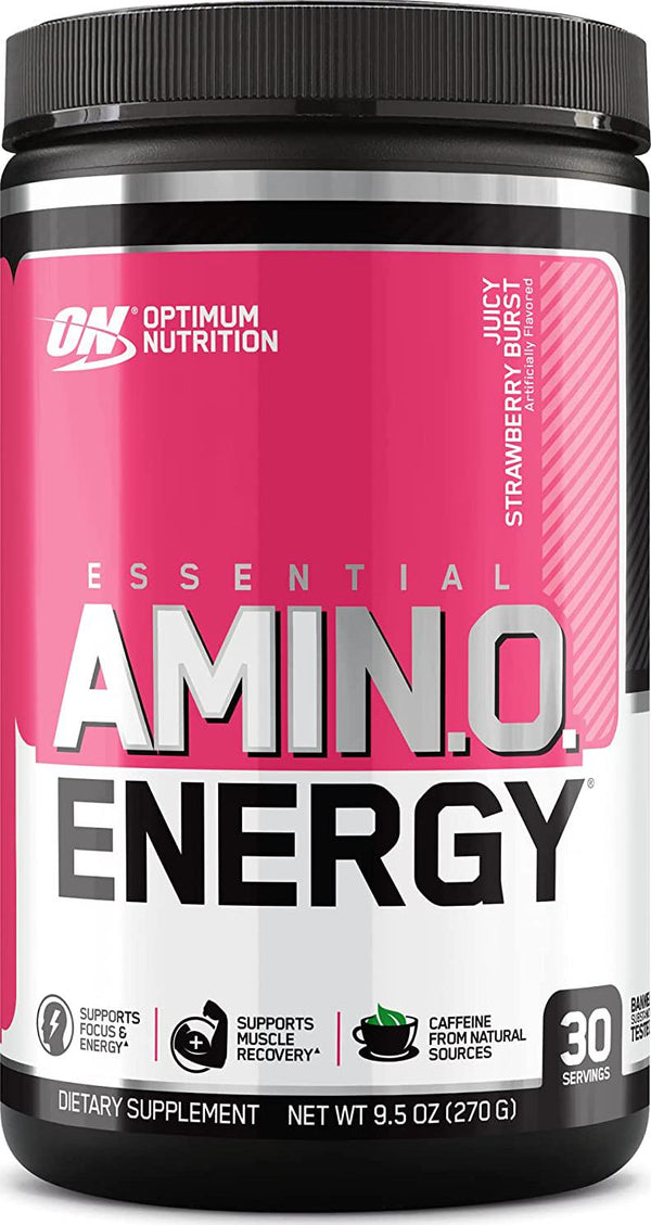 Optimum Nutrition Amino Energy 270g Juicy Strawberry Burst 30 Serve