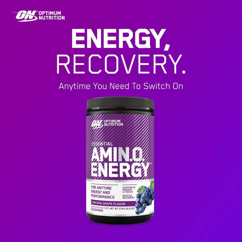 Optimum Nutrition Amino Energy Watermelon Anytime Energy and Amino Acids, 30 Servings