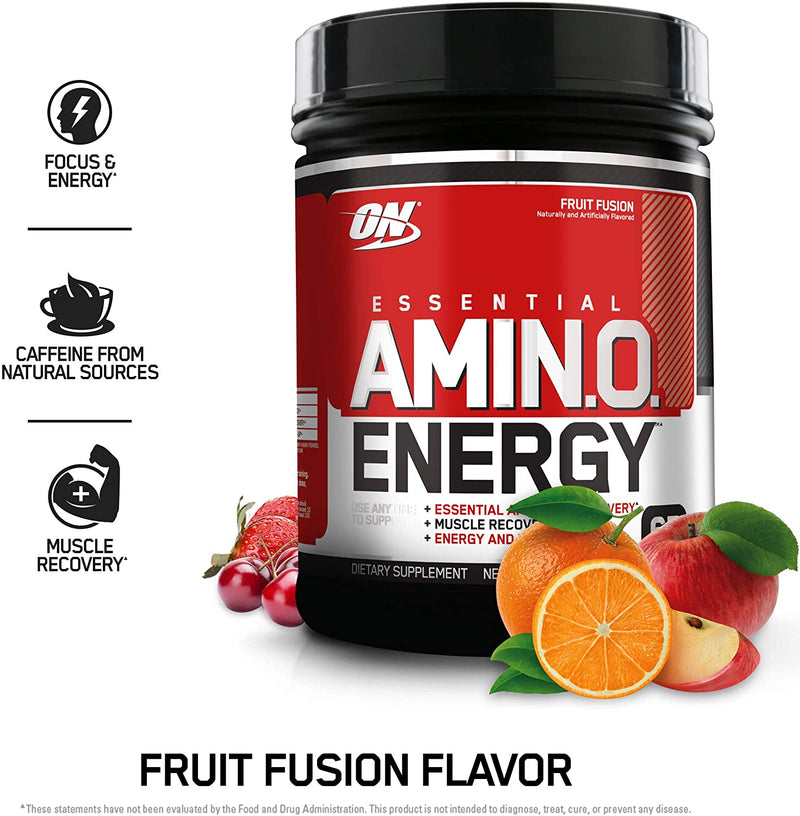 Optimum Nutrition Amino Energy, Fruit Fusion, 65 Serves, 585g