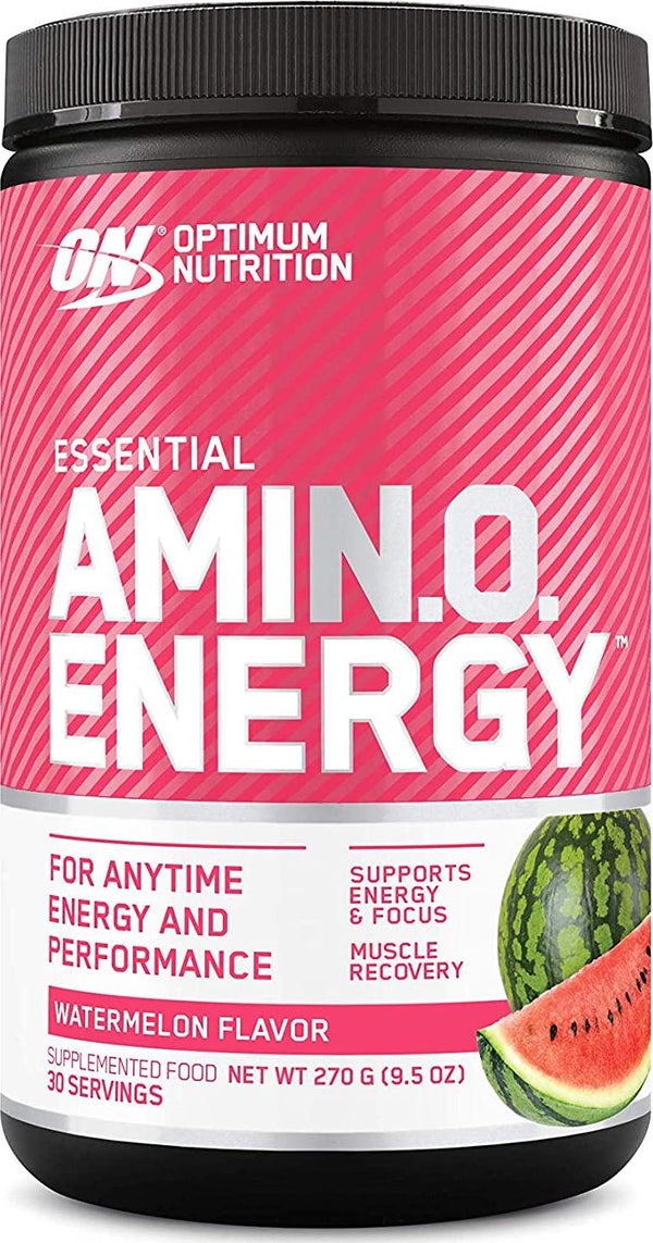 Optimum Nutrition Amino Energy Watermelon Anytime Energy and Amino Acids, 30 Servings