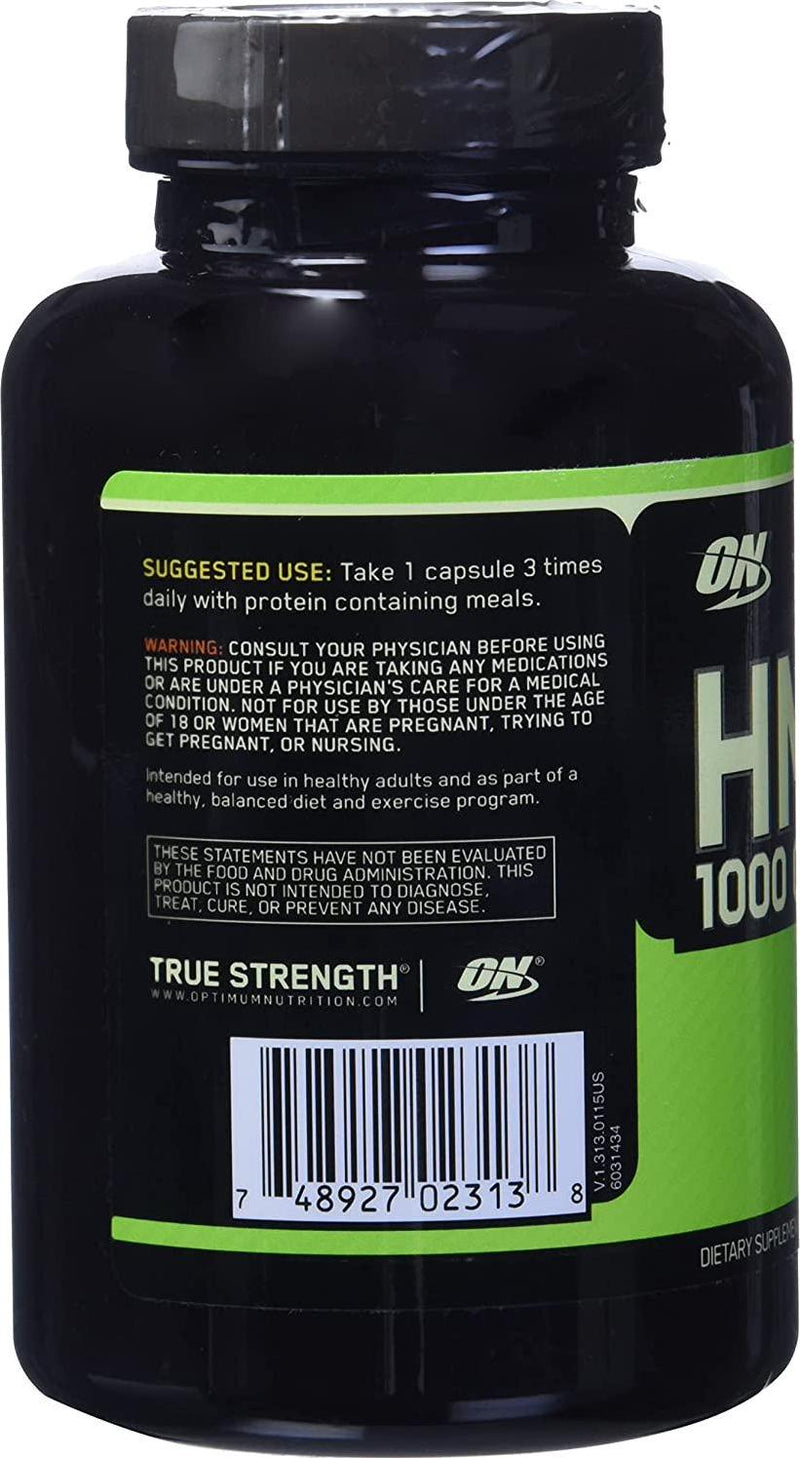 Optimum Nutrition HMB, 1000mg, 90 Capsules