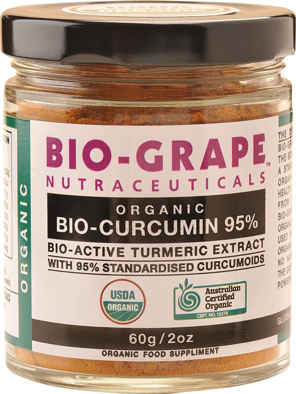 Organic BIO-Curcumin 95% BIO-Active Turmeric Extract ANTIOXIDANT Rich 60g