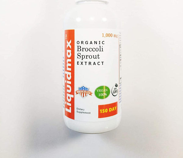 Organic Broccoli Sprout Extract 1,000 mg — 150 Day Supply — Premium Liquid Spray. Naturally Supports Healthy Cell Replication and DNA Integrity + Powerful Antioxidant + Broad Spectrum Micronutrients