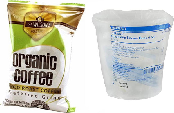 Organic Enema Coffee and Bucket Enema Kit (2)