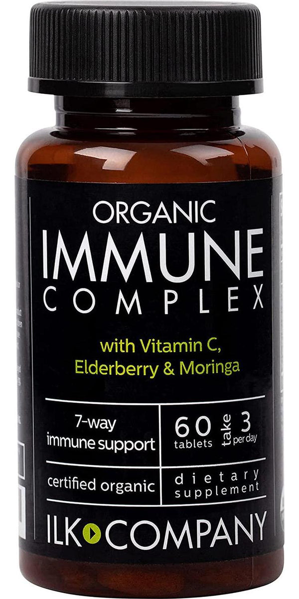 Organic Immune Support Complex - Once Daily Multi-System Immune Defense - Promotes Healthy Stress Response - Supports a Healthy Respiratory System