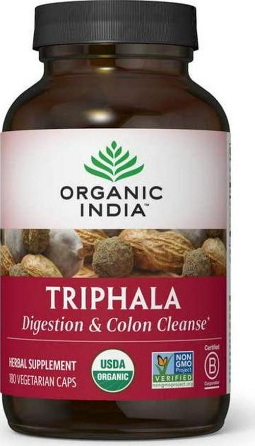 Organic India Triphala Capsules, 180 Count