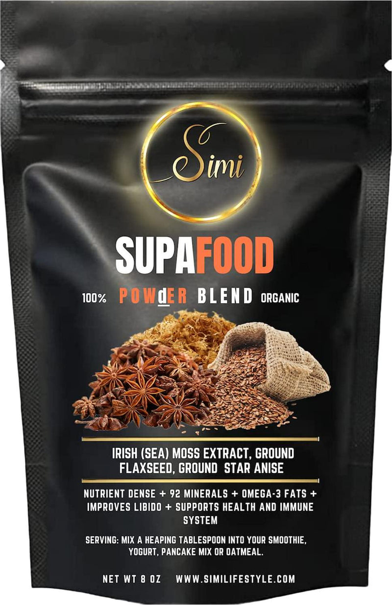 Organic Plant-Based Irish Moss (Sea Moss) Immune Boost Nutrient-Dense Health Superfood