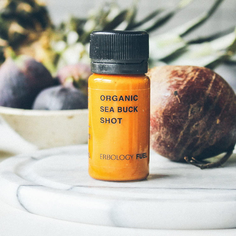 Organic Sea Buckthorn Juice (Box of 30 x 40ml bottles) - Rich in Omega-7 and Vitamin C