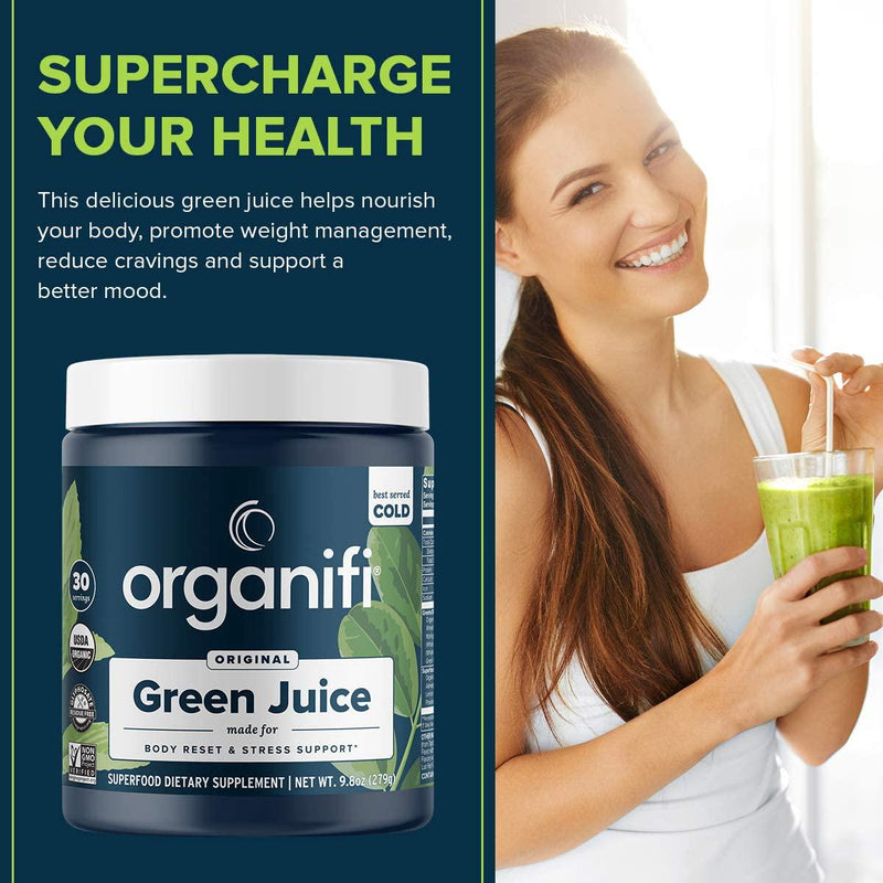 Organifi - Organic Green Juice Superfood Powder - 9.5 oz.