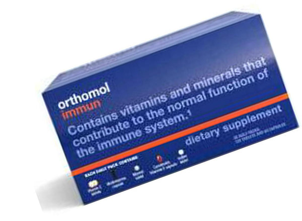 Orthomol Immun Tablet and Capsule, Immune Support Supplement, 30-Day Supply, Vitamins A, B, C, D, E, Zinc, Iodine