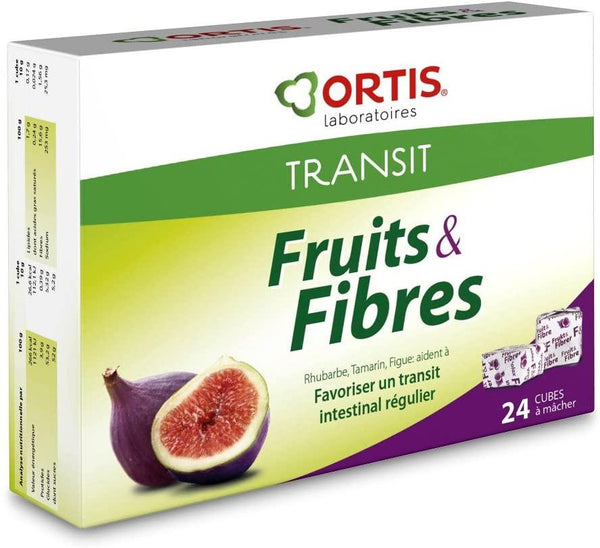 Ortis Fruits and Fibres 24 Squares To Chew