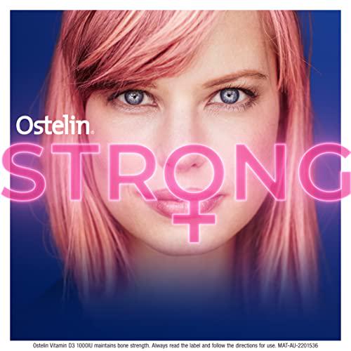 Ostelin Bone Strength + Magnesium with Vitamin D and Calcium - D3 for Bone Health, 120 Tablets