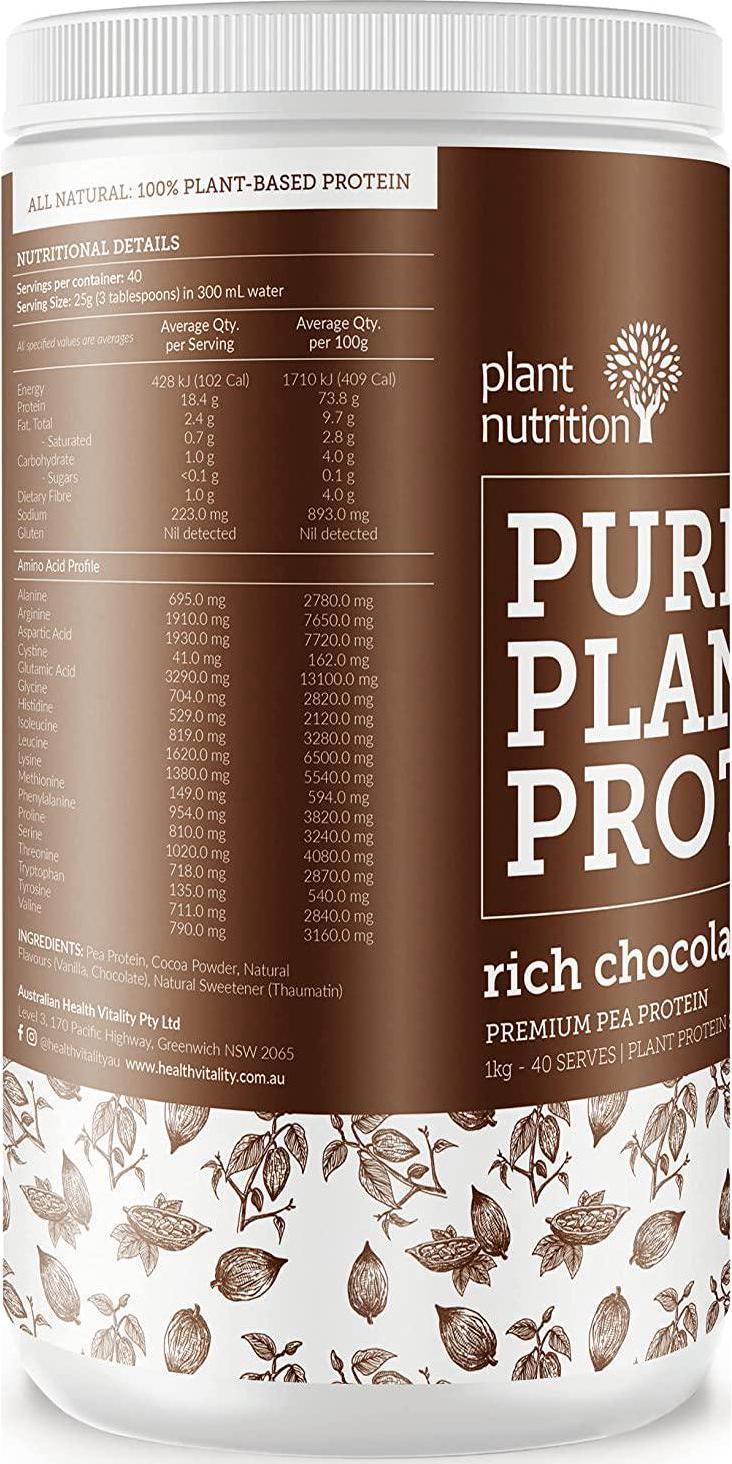 PN Pure Plant Protein Rich Chocolate 1kg
