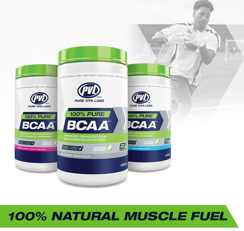 PVL 100% Pure BCAA - Unflavoured - 315g