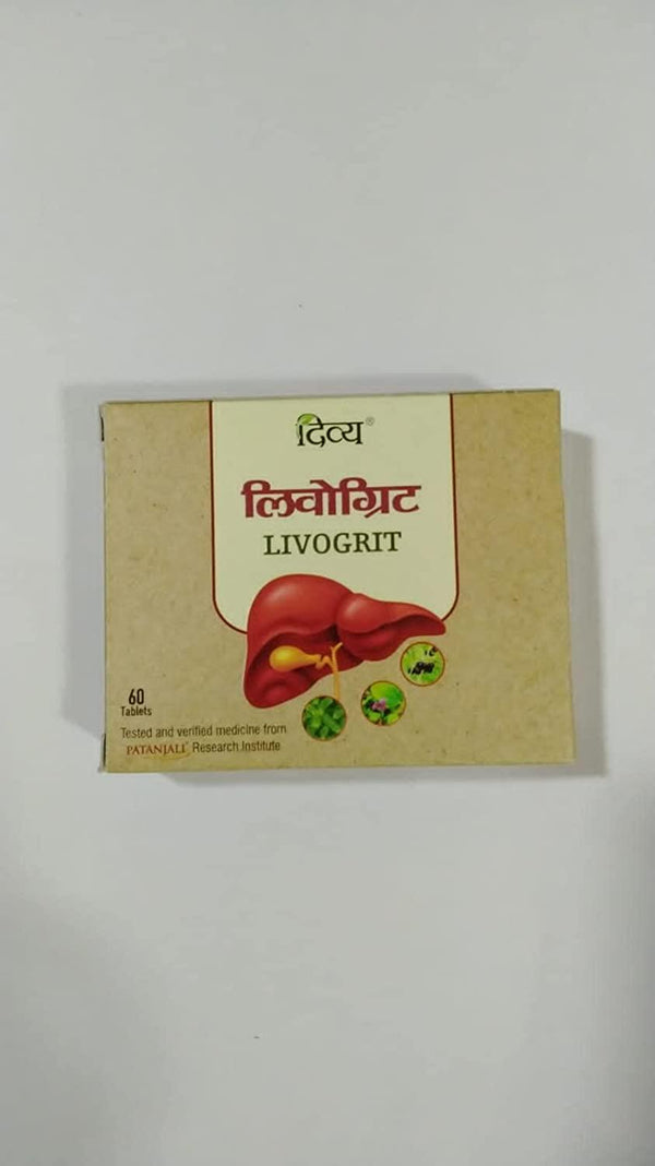 Patanjali Divya Livogrit Tablet (60 TAB) - Pack of 1