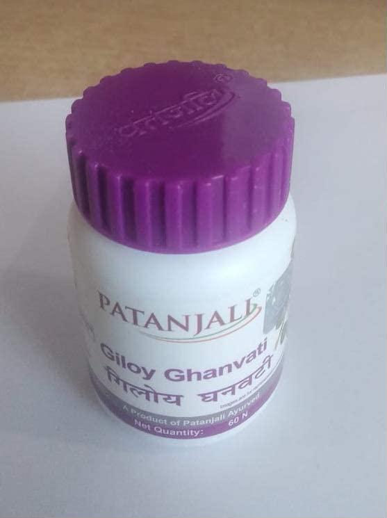 Patanjali Giloy Ghanvati 60 Tablets