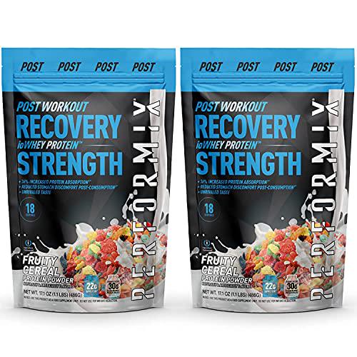 Performix ioWHEY Protein Powder - 1 Pack - 18 Servings - 100% Whey Isolate Protein for Quick Absorption and Post Workout - 22g Protein, Low Carb and No Sugar Ð Fruity Cereal