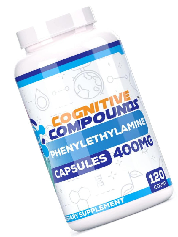 Phenylethylamine (Pea) Capsules - Cognitive Function Support and Elevated Mood - 120 Count - Cognitive Compounds