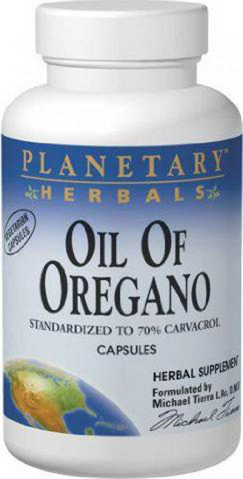 Planetary Herbals Oil of Oregano, May Provide Support To The Immune System,60 Vegetarian Capsules