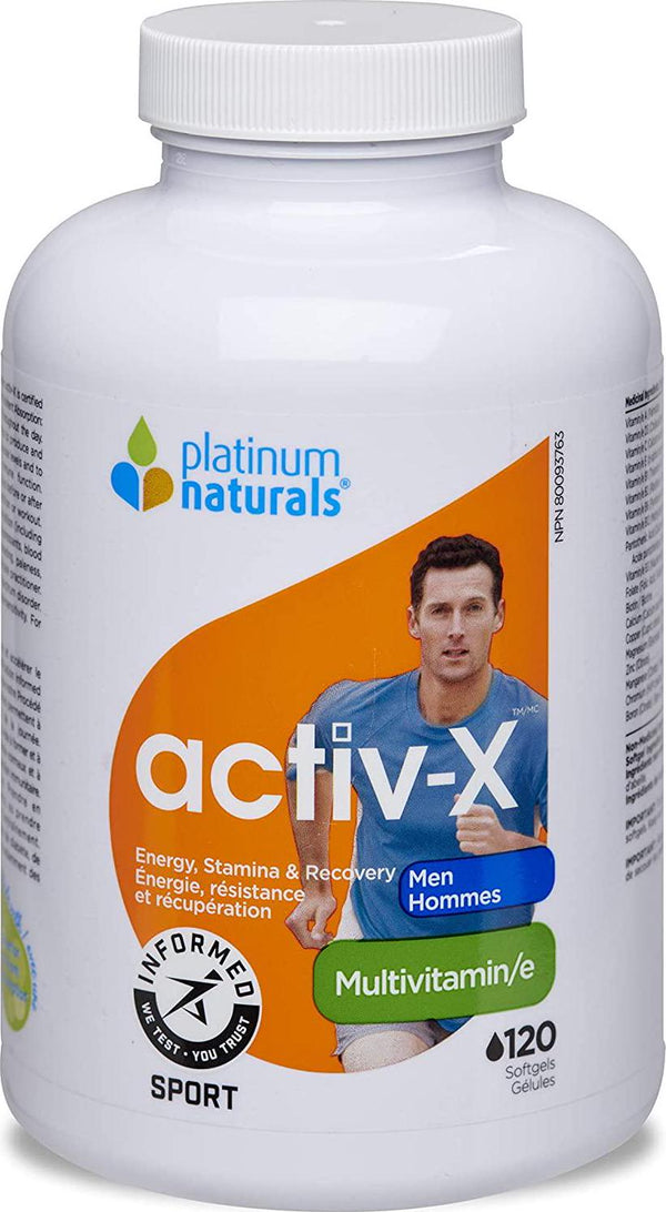 Platinum - Active-X Multi for Men 120 Softgels