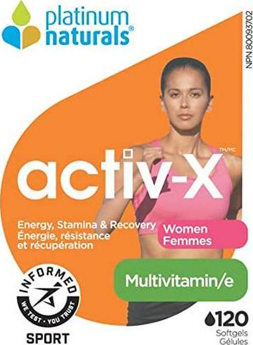 Platinum Multi Active-X Women 120 softgels