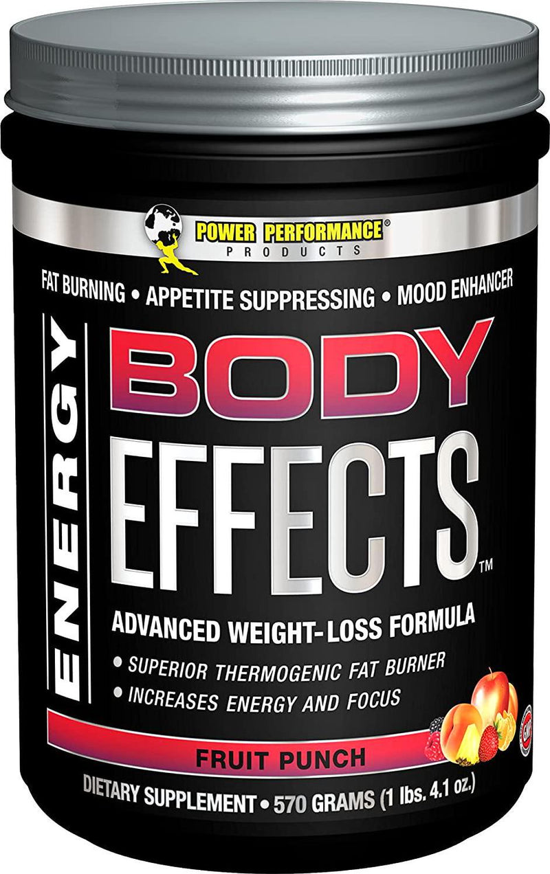 Power Performance Products, Body Effects, Pre Workout Supplement - 570 Grams (Fruit Punch)