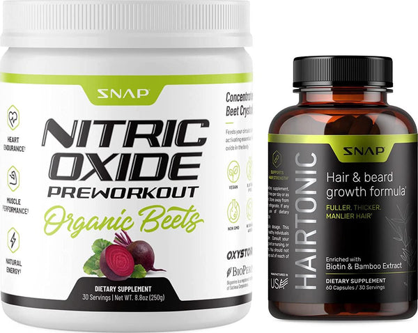 Pre-Workout Beets + Men&#039;s Hair Growth (2 Products)