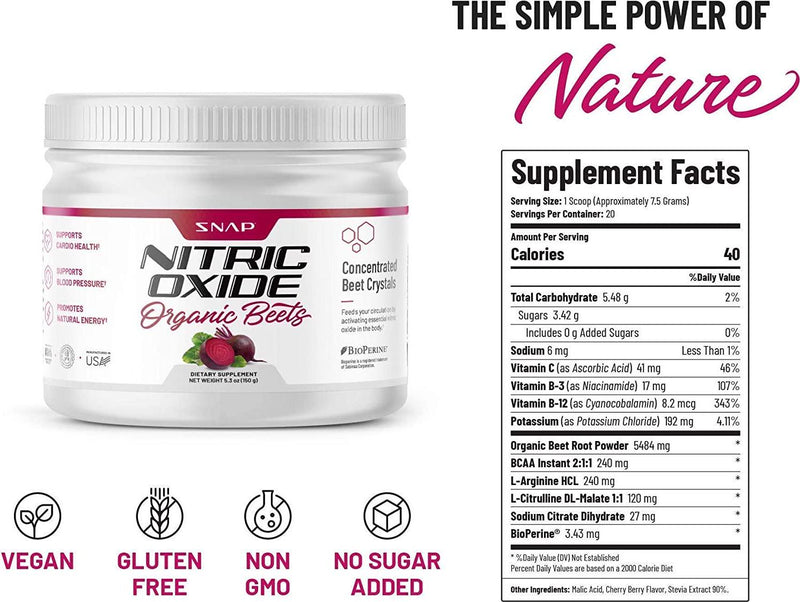 Pre-Workout Beets + Nitric Oxide Booster (2 Products)