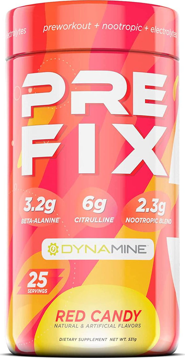 Prefix Pre-Workout Featuring Dynamine (Red Candy)