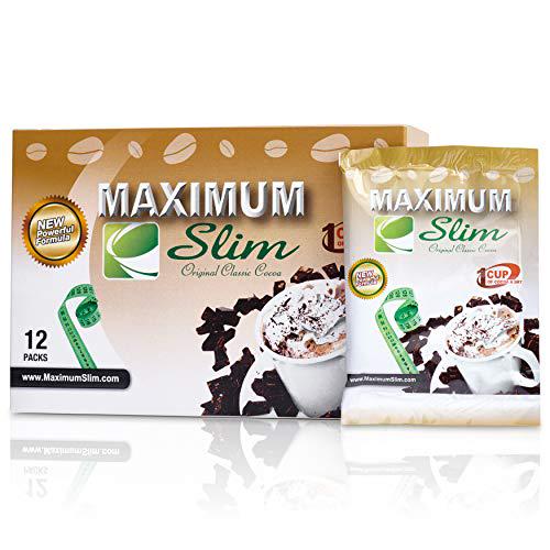 Premium Organic Instant Cocoa. Most Effective Formula for Weight Loss, Fat Burn, and Detox. - Includes Green Coffee Bean Extract and Natural Herbal Extracts for Maximum Results and Great Taste,12ct