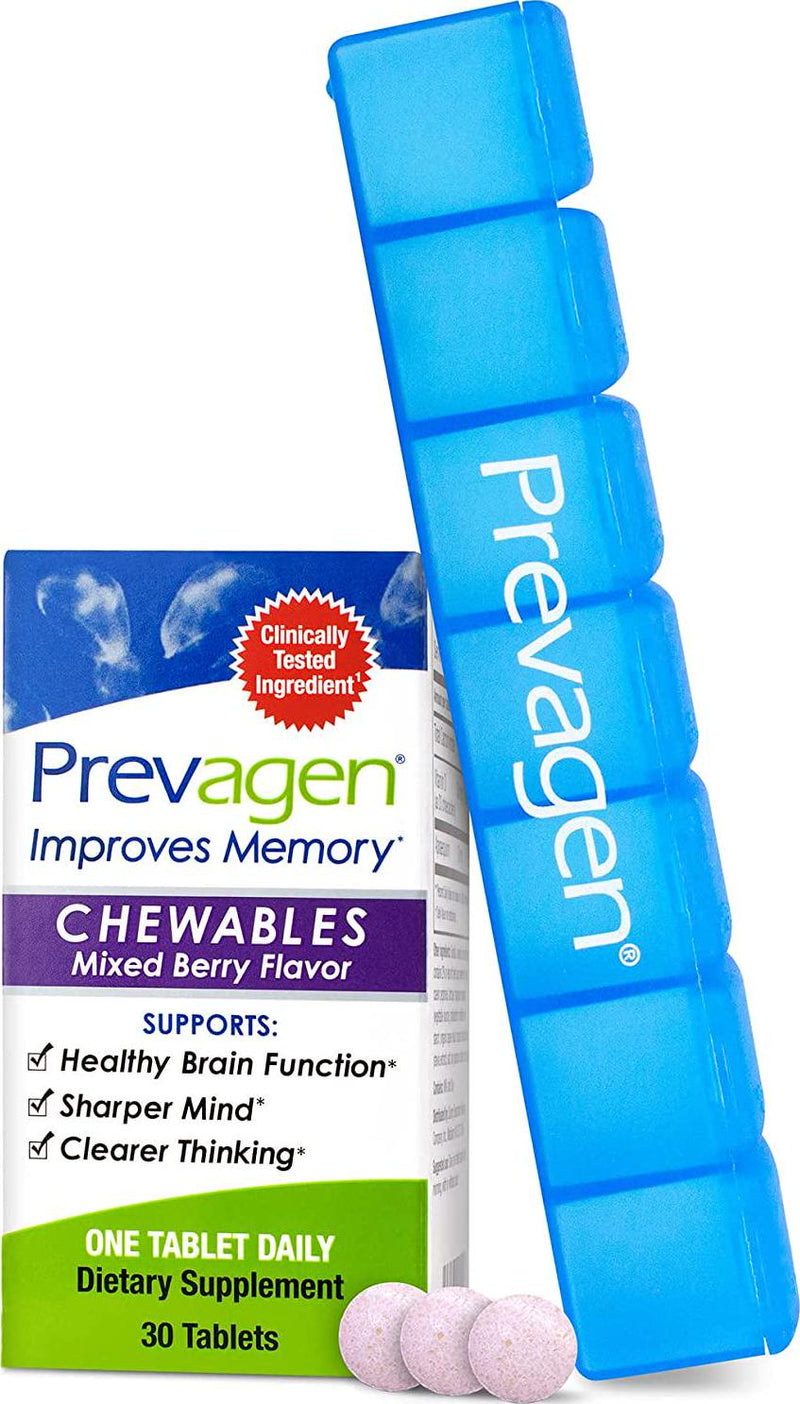 Prevagen Chewables Mixed Berry 30 Count Improves Memory