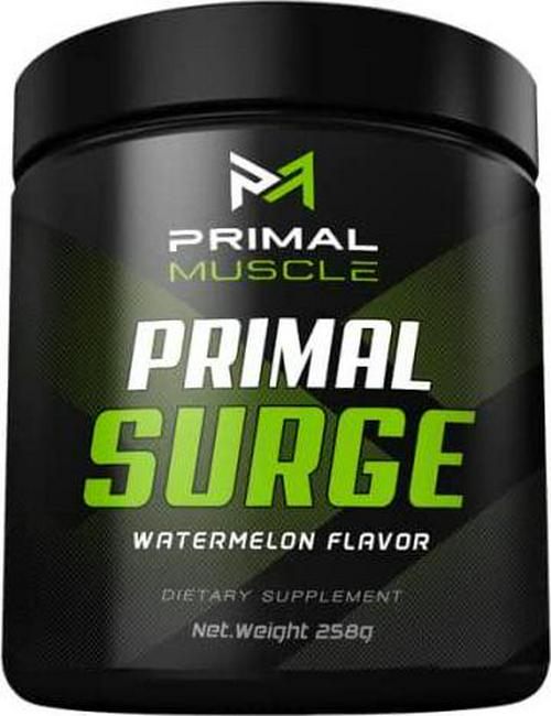 Primal Surge Primal Muscle | Primal Surge Pre Workout Formula | High Performance Energy Enhancing Pre Workout Formula for Explosive Power and Energy