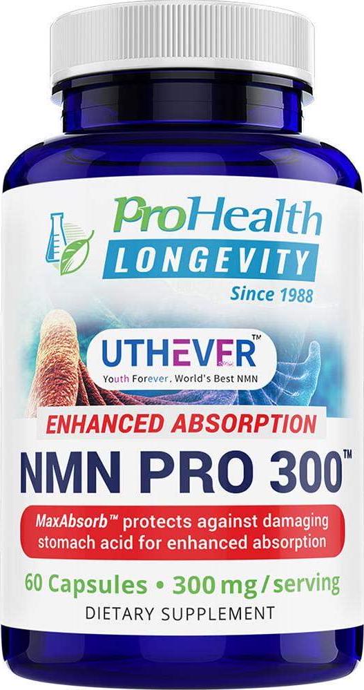 ProHealth NMN Pro Delayed Release (150 mg, 60 Capsules) Nicotinamide Mononucleotide | NAD+ Precursor | Supports Anti-Aging, Longevity and Energy | Non-GMO