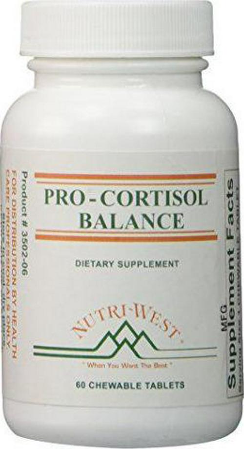 Pro-Cortisol Balance - 60 Chewable Tablets by Nutri West