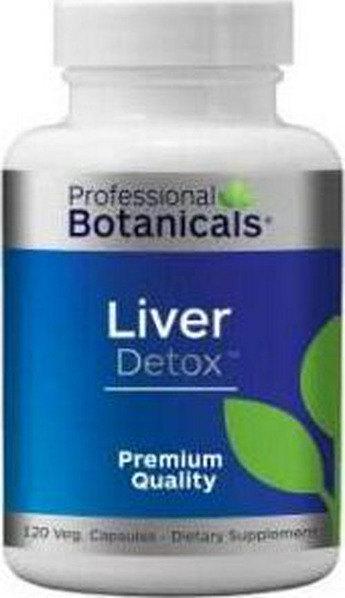 Professional Botanicals Liver Detox Cleanse and Support 120 Veg Capsules
