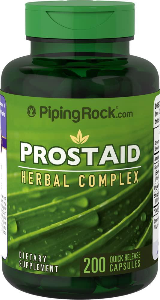 ProstAid Herbal Complex Saw Palmetto Pygeum 200 Capsules