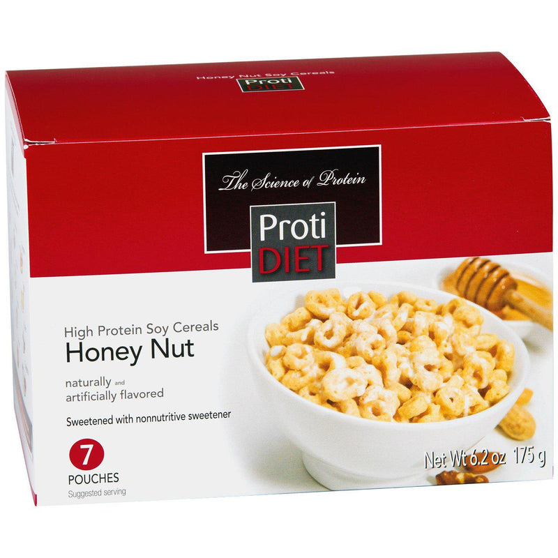 ProtiDiet High Protein Soy Cereals - Honey Nut 6.2 oz. (7 servings)