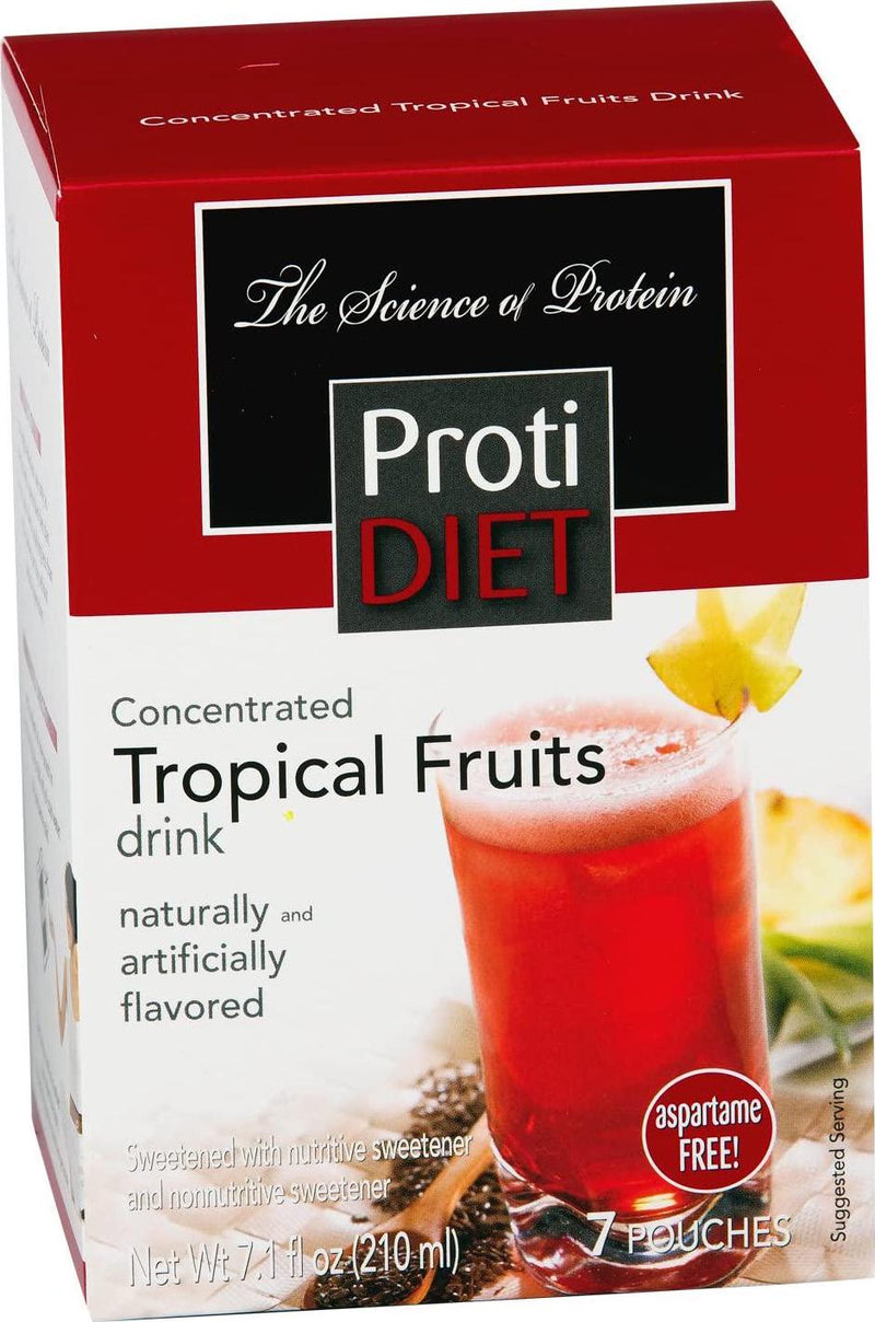 Proti Diet Concentrated Drink Mix (7 Servings) (Tropical Fruits, 7 Servings)