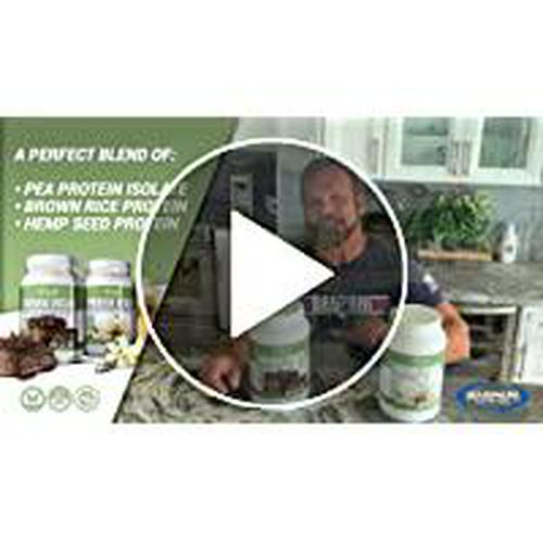 Proven Vegan | Organic All Natural Protein | Non GMO Plant Based Protein (Double Chocolate Cake)