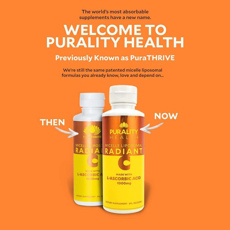 PuraTHRIVE Liposomal Vitamin C 1000 mg Liquid Supplement with Citrus and Vanilla Oil by PuraTHRIVE. Liposomal Delivery for Maximum Absorption. Vegan, GMO Free, Made in The USA
