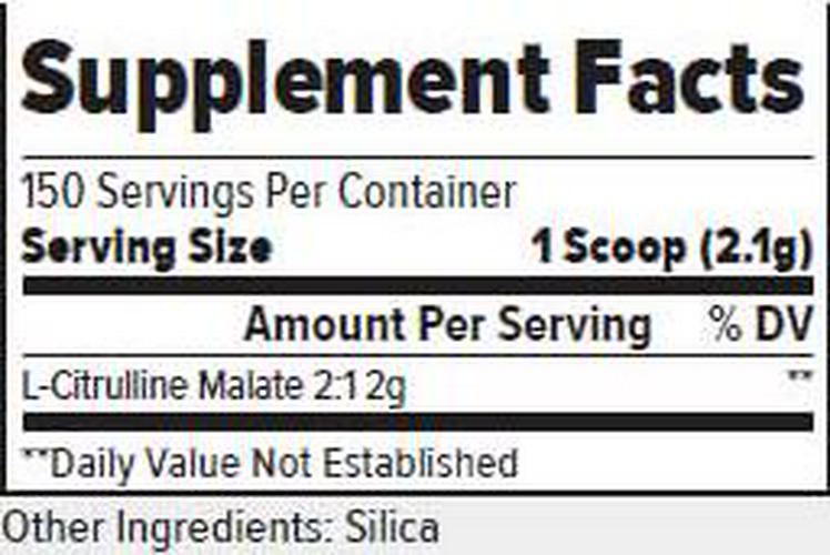 Pure Citrulline Ultimate Muscular Performance Increase Muscle Pump Promote Blood Flow Suppor Lean Muscle (Unflavored)