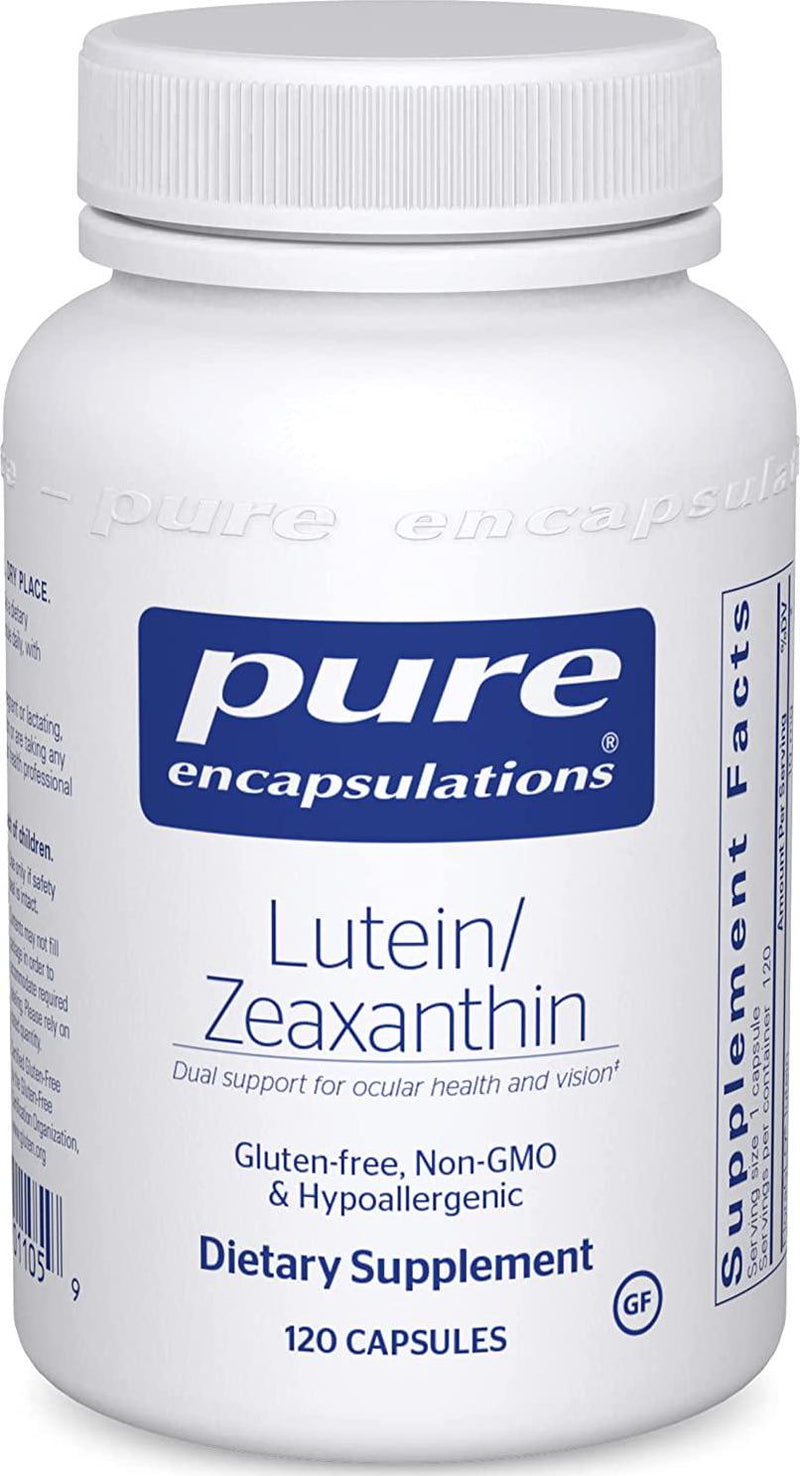 Pure Encapsulations Lutein/Zeaxanthin | Supplement to Support Overall Vision Function and The Macula* | 120 Capsules
