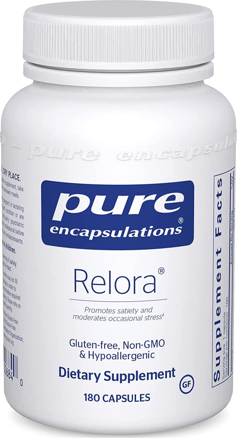 Pure Encapsulations - Relora - Hypoallergenic Supplement Promotes Healthy Cortisol and DHEA Production and Moderates Occasional Stress - 180 Capsules