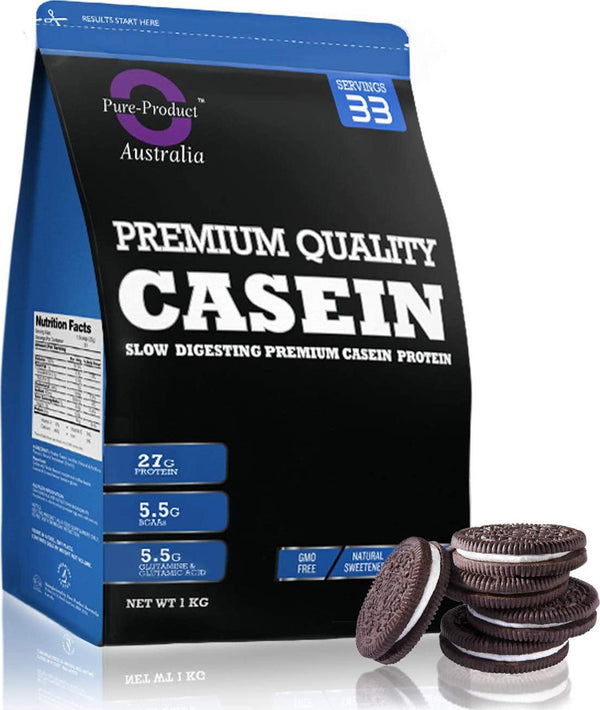 Pure Product Australia Micellar Casein Powder, Cookies 1 kilograms