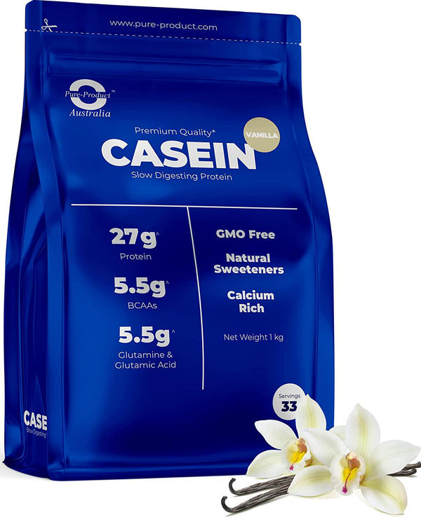 Pure Product Australia Micellar Casein Powder, Vanilla 1 kilograms